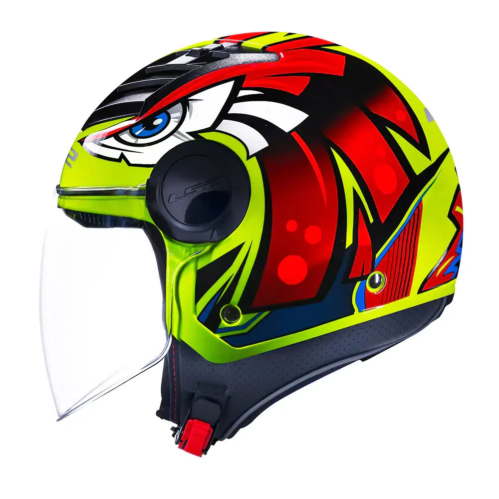 CAPACETE LЅ2 AIRFLOW TRIBAL AMARELO