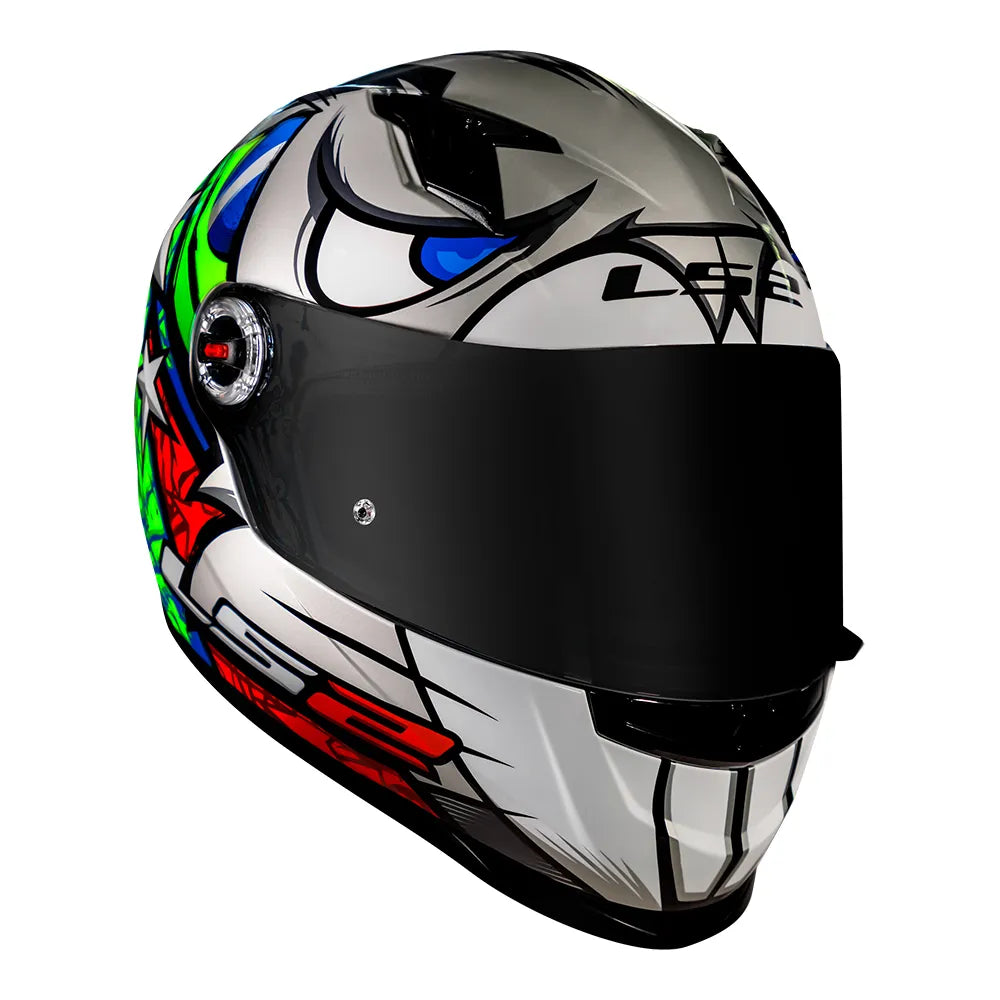 CAPACETE LЅ2 CLASSIC ALEX BARROS CINZA