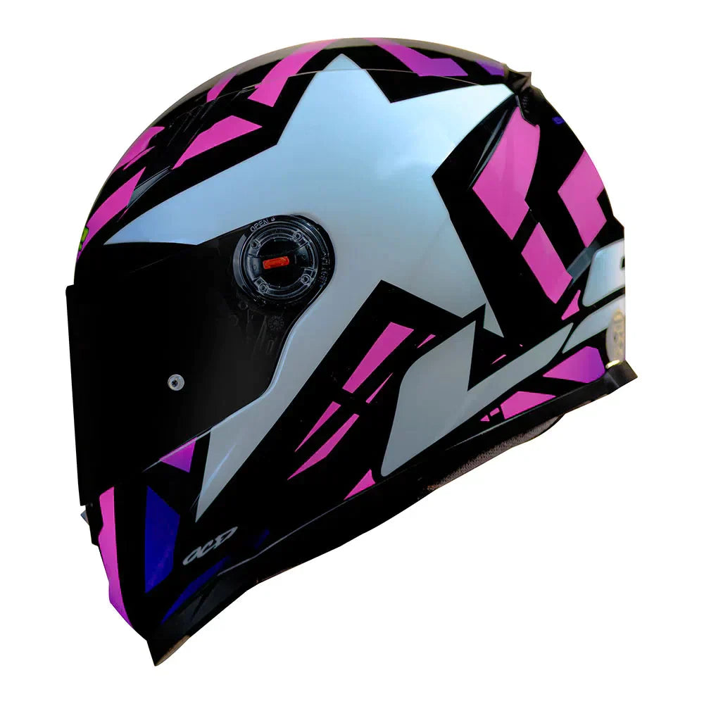 CAPACETE LЅ2 CLASSIC FF358 STARWAR ROSA