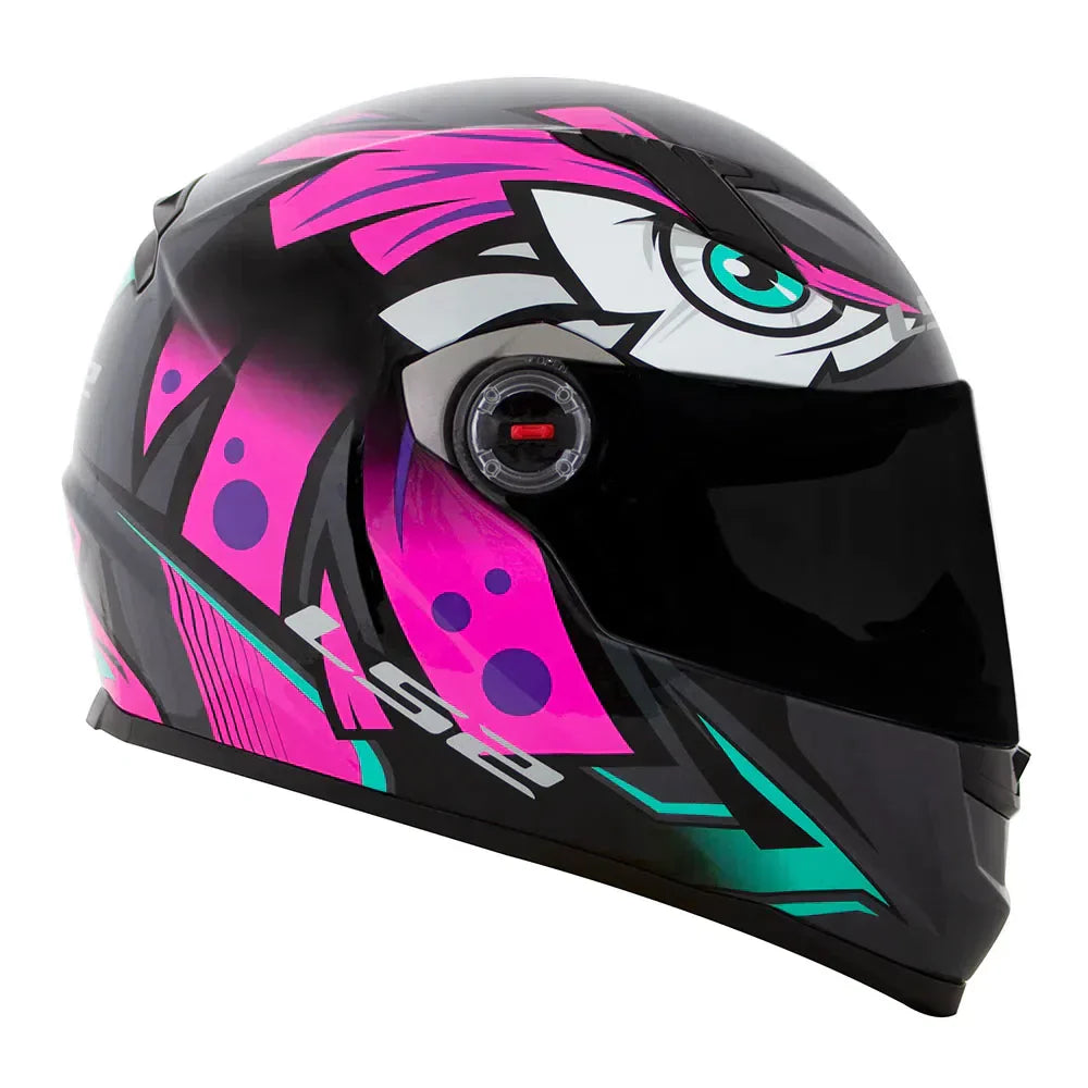 CAPACETE LЅ2 CLASSIC TRIBAL ROSA