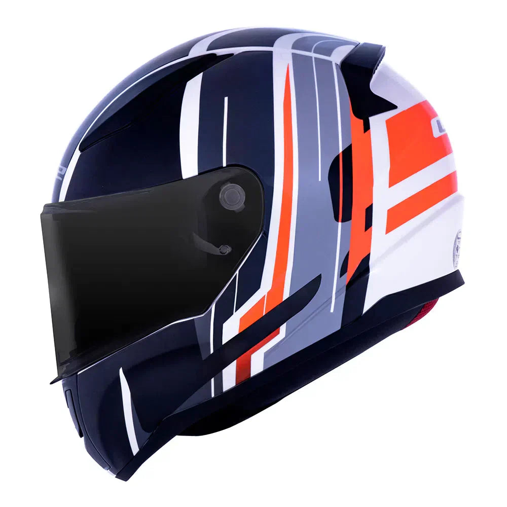 CAPACETE LЅ2 RAPID FLAG PRETO