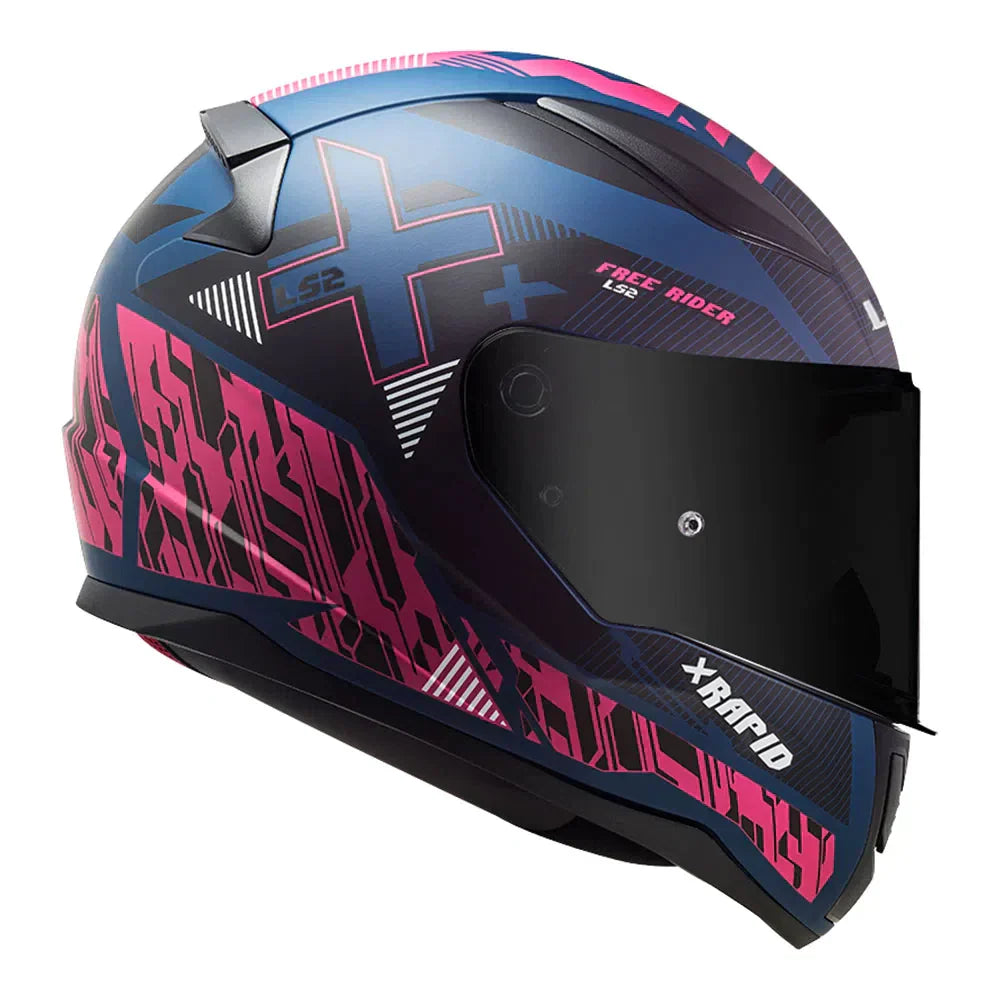 CAPACETE LЅ2 RAPID XTREET ROXO