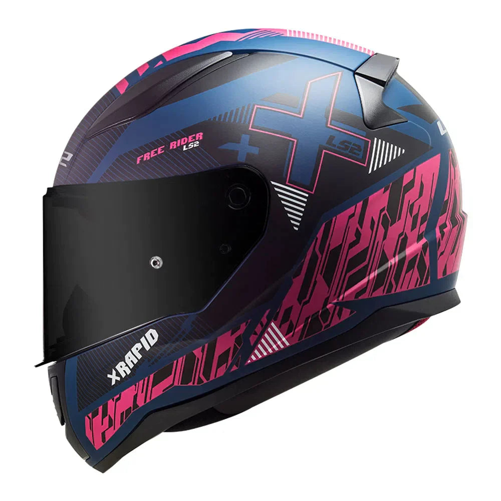 CAPACETE LЅ2 RAPID XTREET ROXO