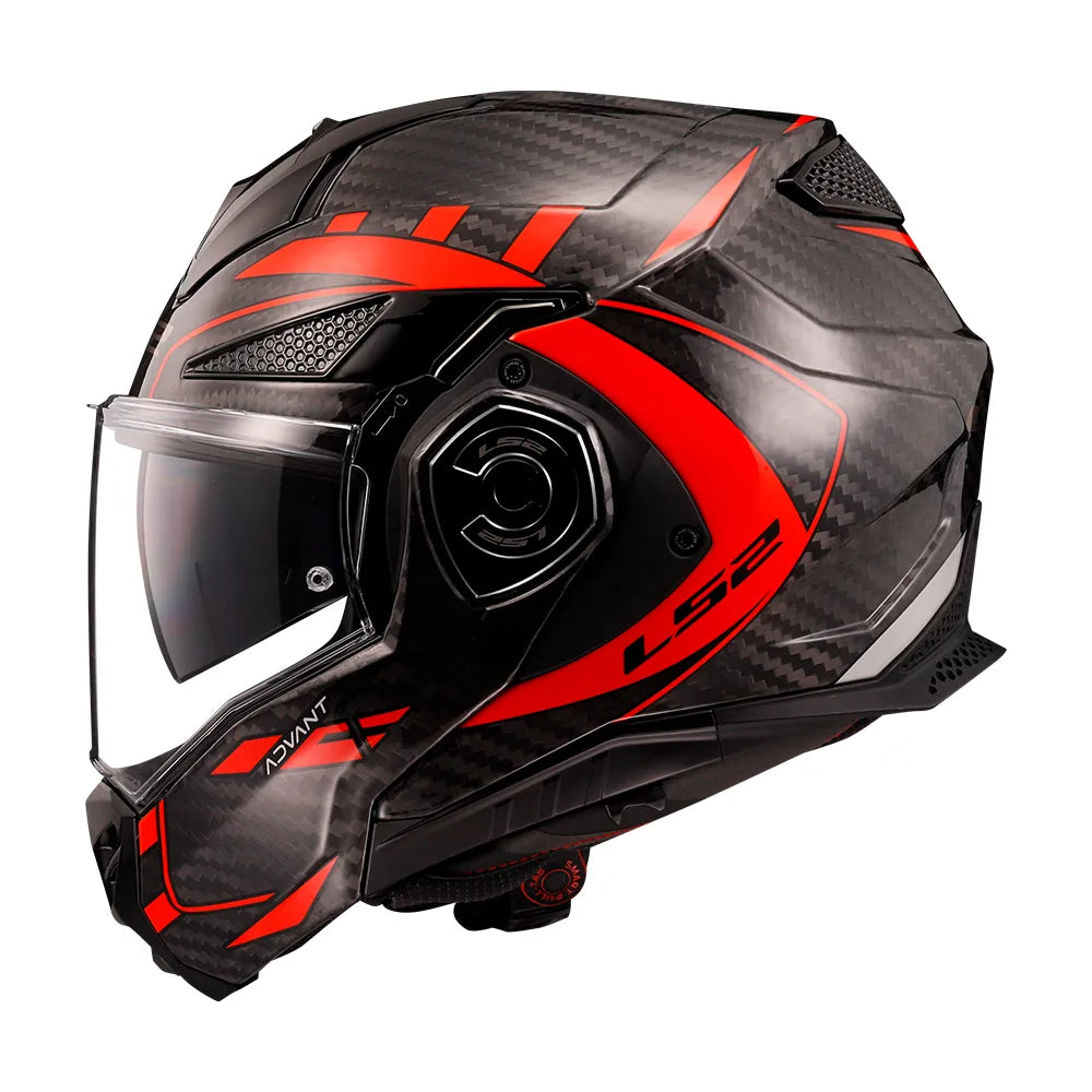 CAPACETE LЅ2 ADVANT X CARBON FUTURE VERMELHO