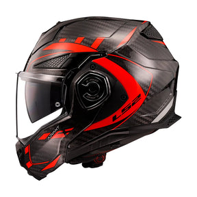 CAPACETE LЅ2 ADVANT X CARBON FUTURE VERMELHO