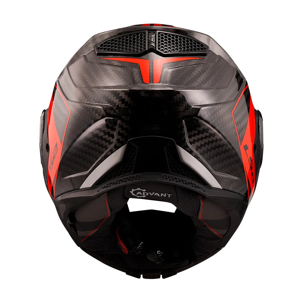 CAPACETE LЅ2 ADVANT X CARBON FUTURE VERMELHO