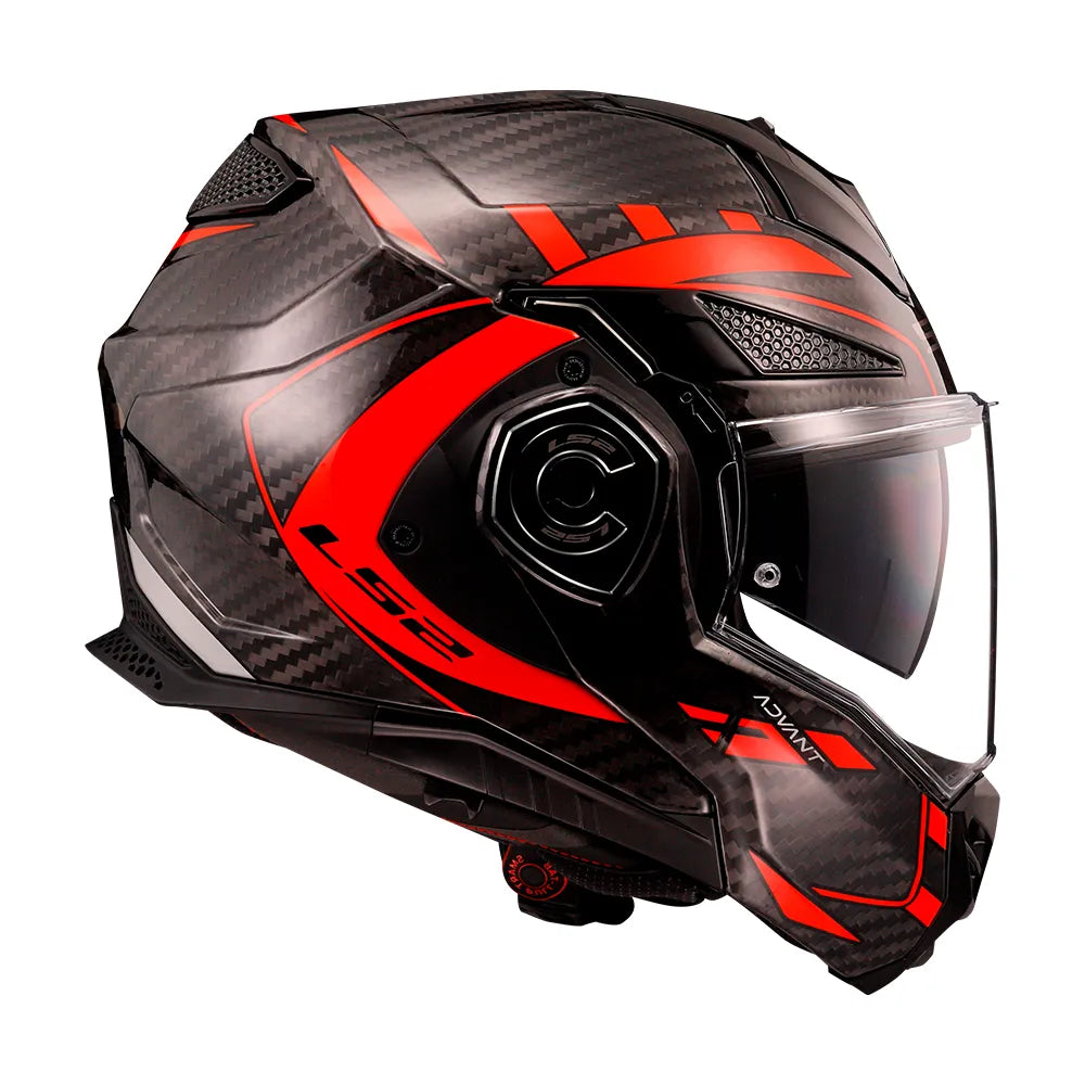 CAPACETE LЅ2 ADVANT X CARBON FUTURE VERMELHO