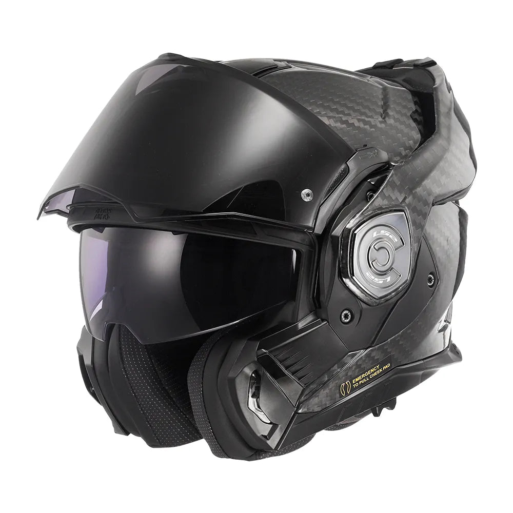 CAPACETE LЅ2 ADVANT X CARBON SOLID