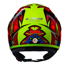CAPACETE LЅ2 AIRFLOW TRIBAL AMARELO
