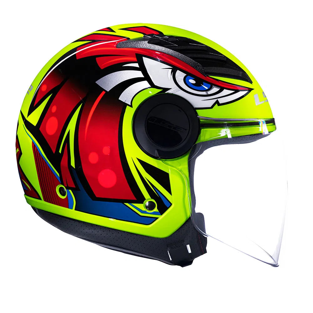 CAPACETE LЅ2 AIRFLOW TRIBAL AMARELO