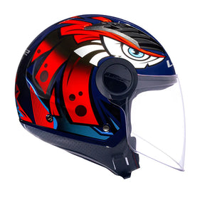 CAPACETE LЅ2 AIRFLOW TRIBAL LARANJA