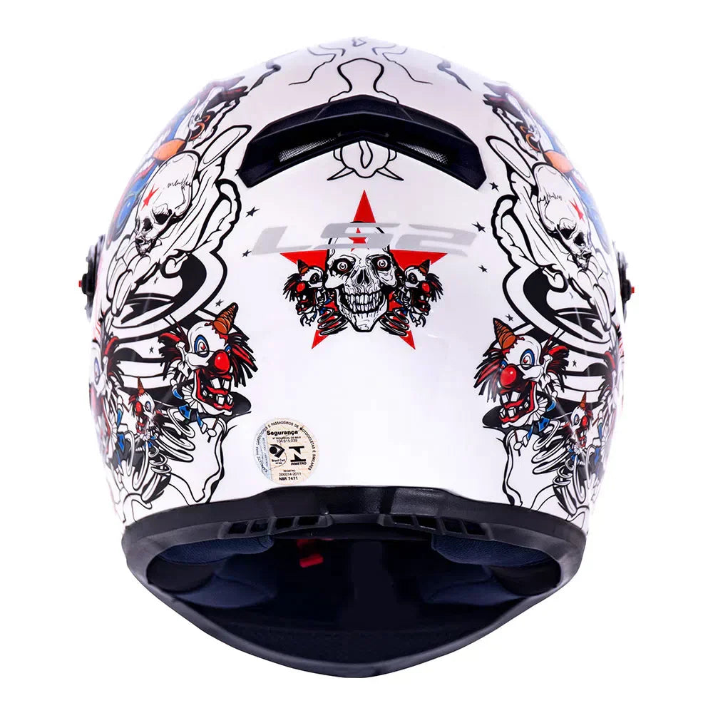CAPACETE LЅ2 CLASSIC CRAZY CLOWN
