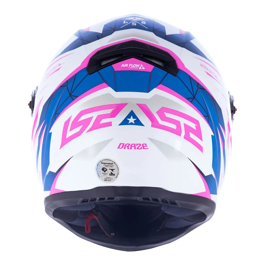 CAPACETE LЅ2 CLASSIC DRAZE BRANCO