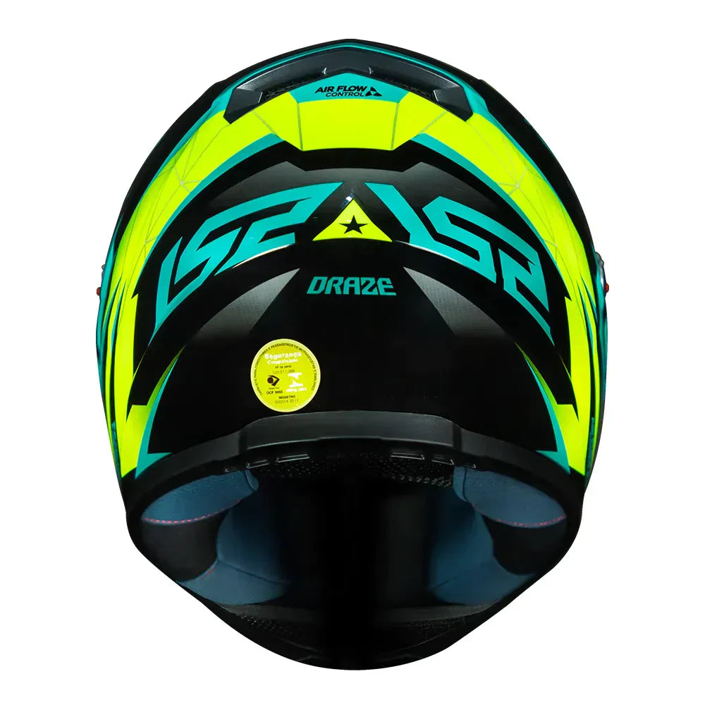 CAPACETE LЅ2 CLASSIC DRAZE VERDE