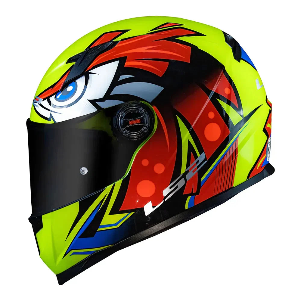 CAPACETE LЅ2 CLASSIC FF358 TRIBAL AMARELO