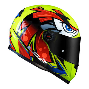 CAPACETE LЅ2 CLASSIC FF358 TRIBAL AMARELO