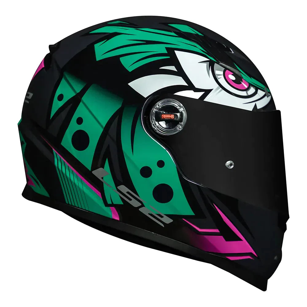 CAPACETE LЅ2 CLASSIC FF358 TRIBAL VERDE