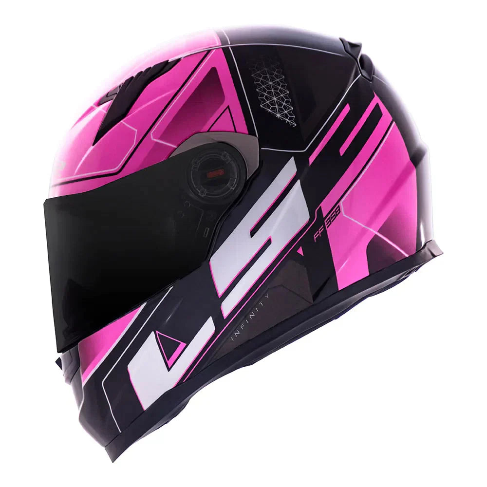 CAPACETE LЅ2 CLASSIC FF358 ULTRA ROSA