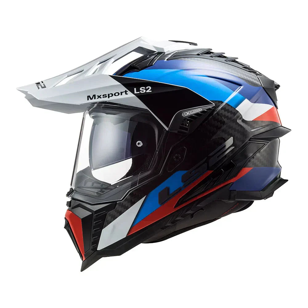 CAPACETE LЅ2 EXPLORER CARBON FRONTIER AZUL
