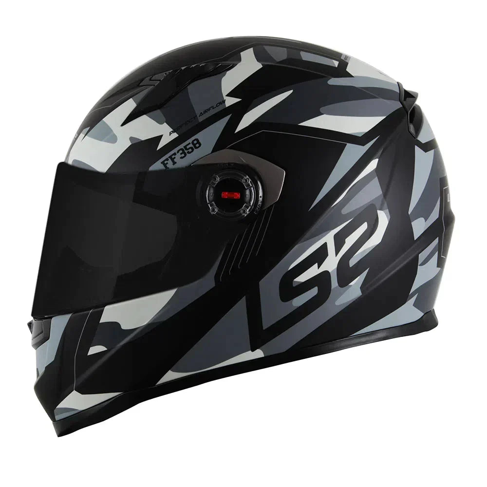 CAPACETE LЅ2 CLASSIC TANK PRETO