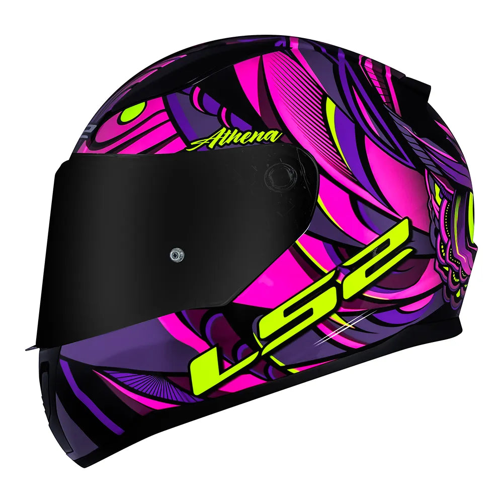 CAPACETE LЅ2 RAPID ATHENA ROXO