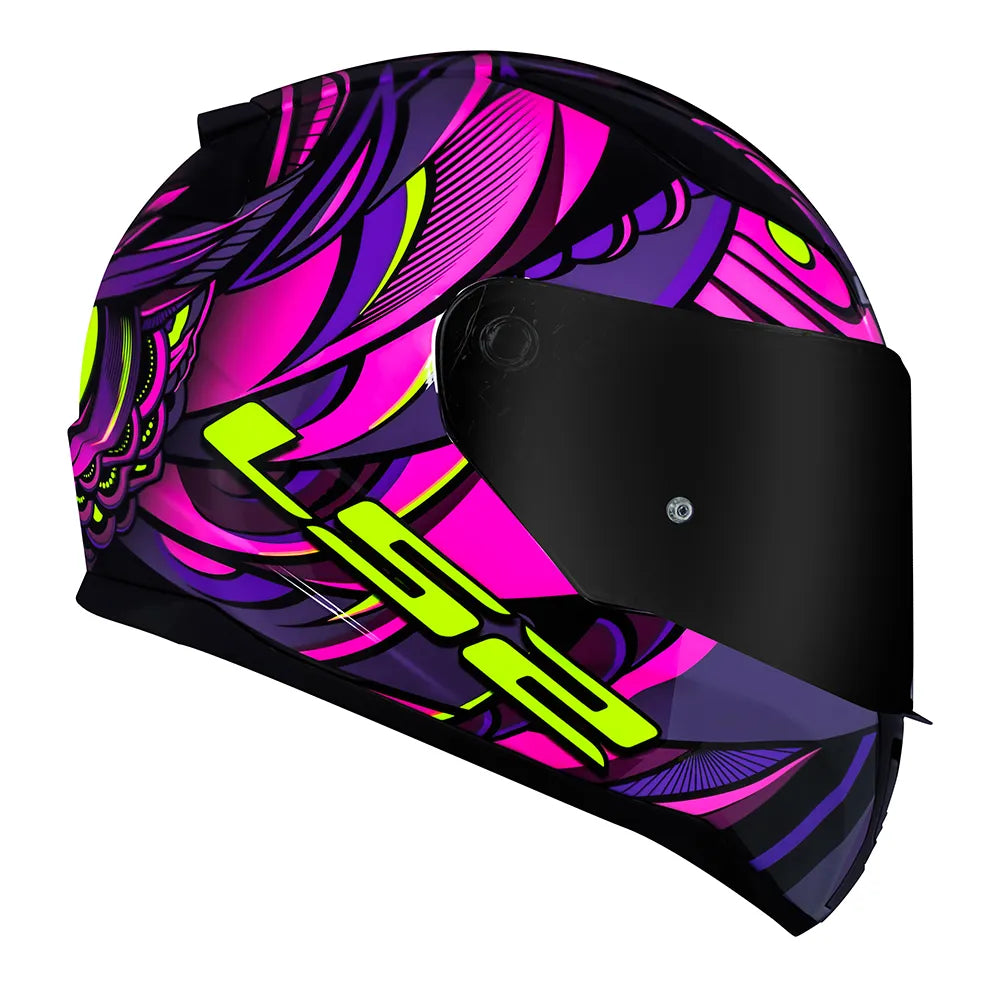 CAPACETE LЅ2 RAPID ATHENA ROXO