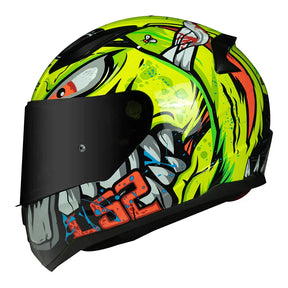 CAPACETE LЅ2 RAPID BADASS AMARELO
