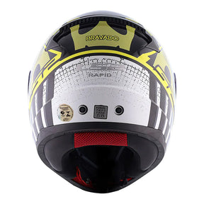 CAPACETE LЅ2 RAPID BRAVADO AMARELO