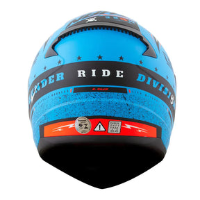 CAPACETE LЅ2 RAPID THUNDER AZUL