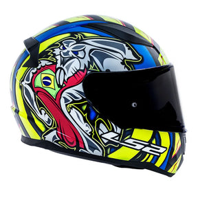 CAPACETE LЅ2 RAPID ALEX BARROS AZUL