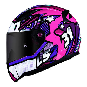 CAPACETE LЅ2 RAPID KHAN BRANCO