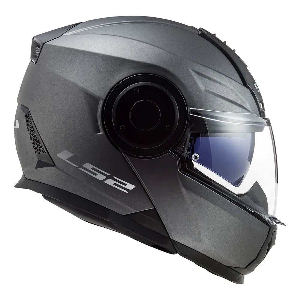 CAPACETE LЅ2 SCOPE MONOCOLOR CINZA FOSCO