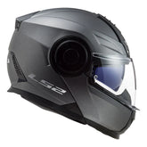 CAPACETE LЅ2 SCOPE MONOCOLOR CINZA FOSCO