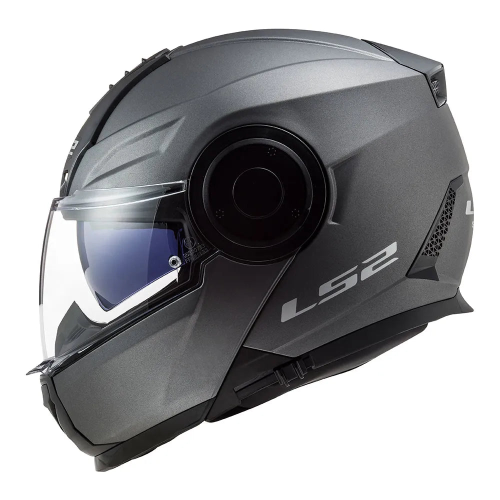 CAPACETE LЅ2 SCOPE MONOCOLOR CINZA FOSCO