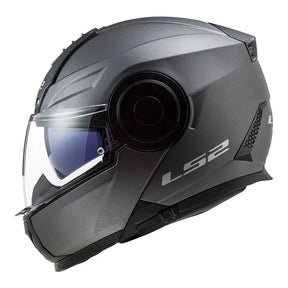 CAPACETE LЅ2 SCOPE MONOCOLOR CINZA FOSCO