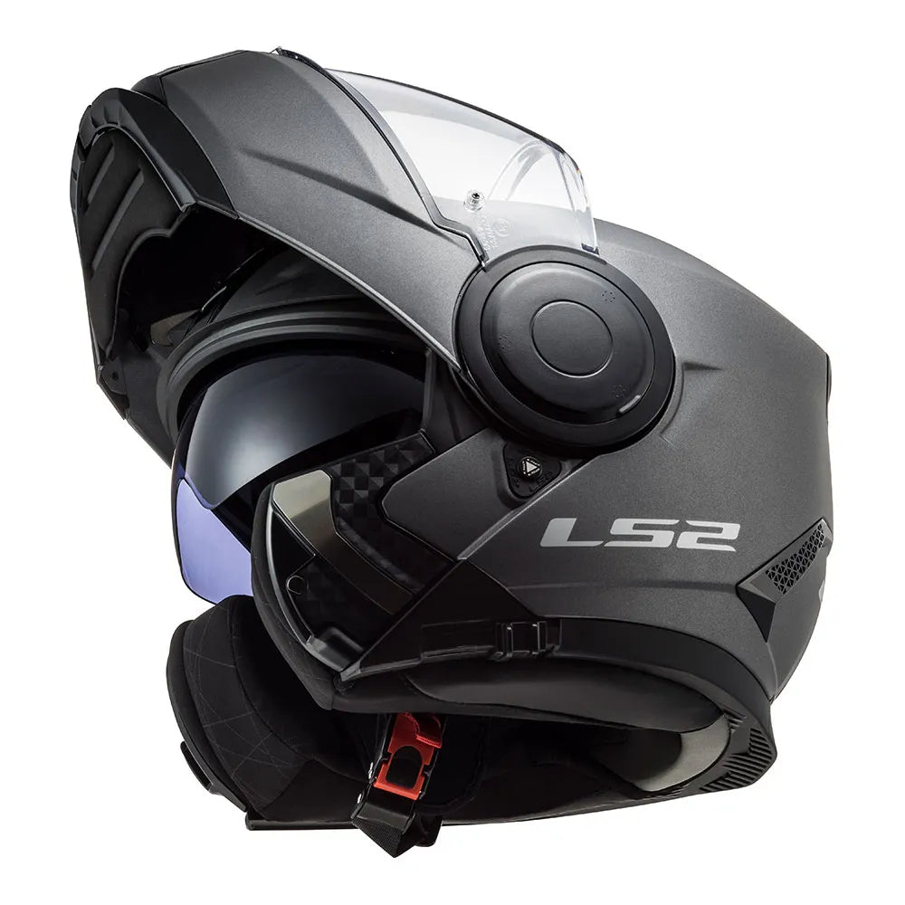 CAPACETE LЅ2 SCOPE MONOCOLOR CINZA FOSCO