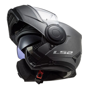 CAPACETE LЅ2 SCOPE MONOCOLOR CINZA FOSCO