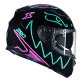 CAPACETE LЅ2 STREAM NEON ROXO