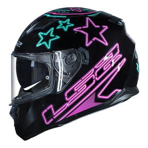 CAPACETE LЅ2 STREAM NEON ROXO