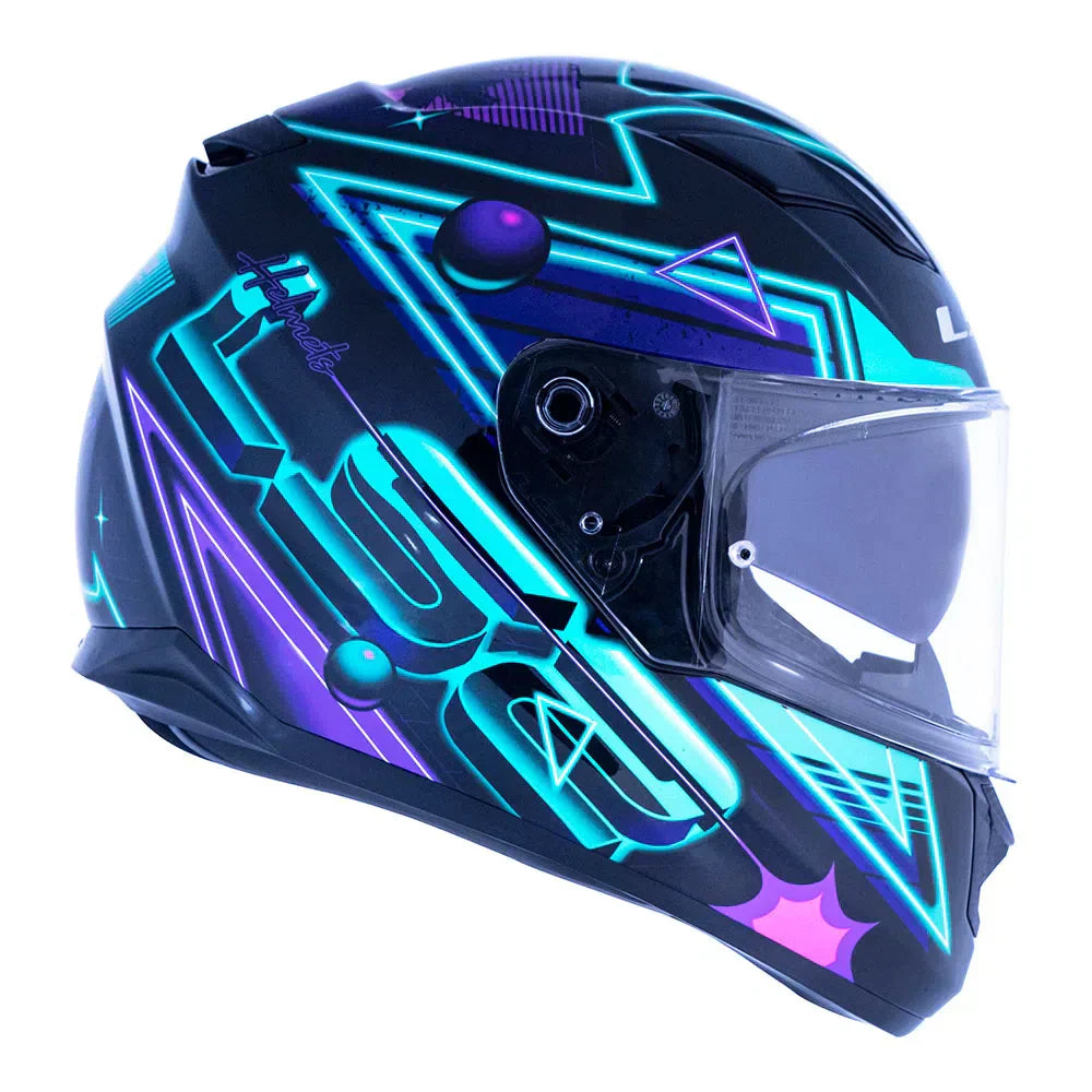 CAPACETE LЅ2 STREAM SYNTH VERDE