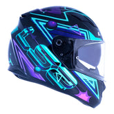 CAPACETE LЅ2 STREAM SYNTH VERDE