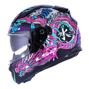CAPACETE LЅ2 STREAM WARRIOR ROSA