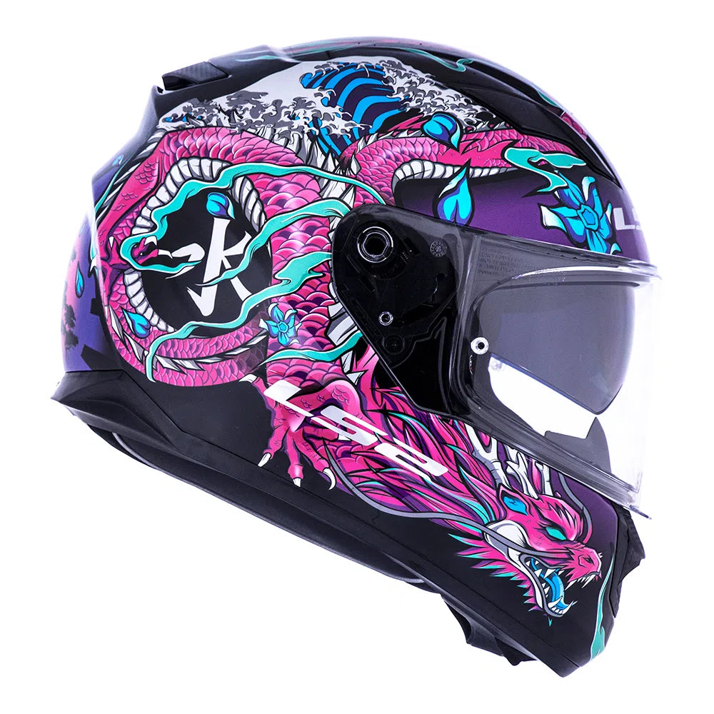 CAPACETE LЅ2 STREAM WARRIOR ROSA
