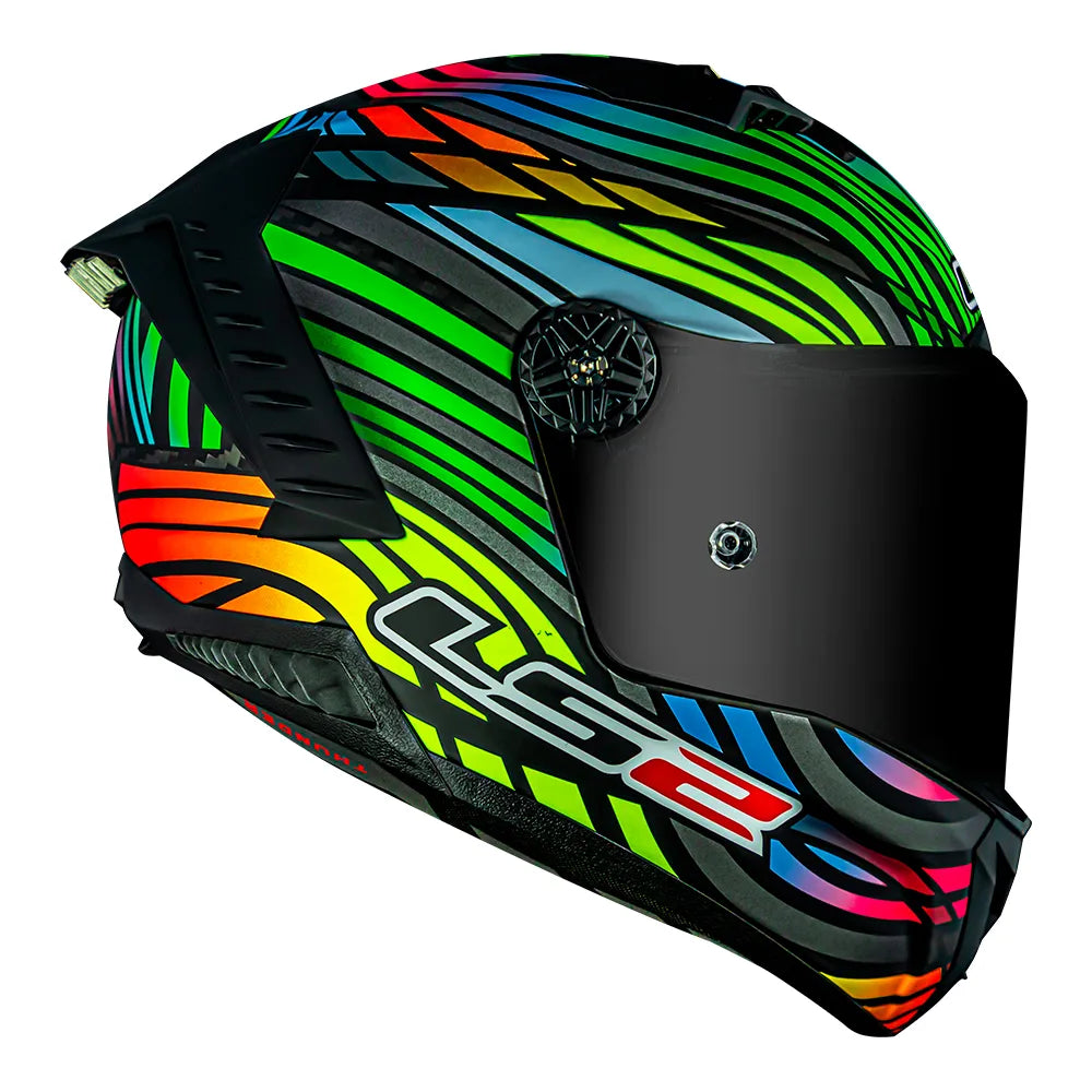 CAPACETE LЅ2 THUNDER CARBON RAINBOW