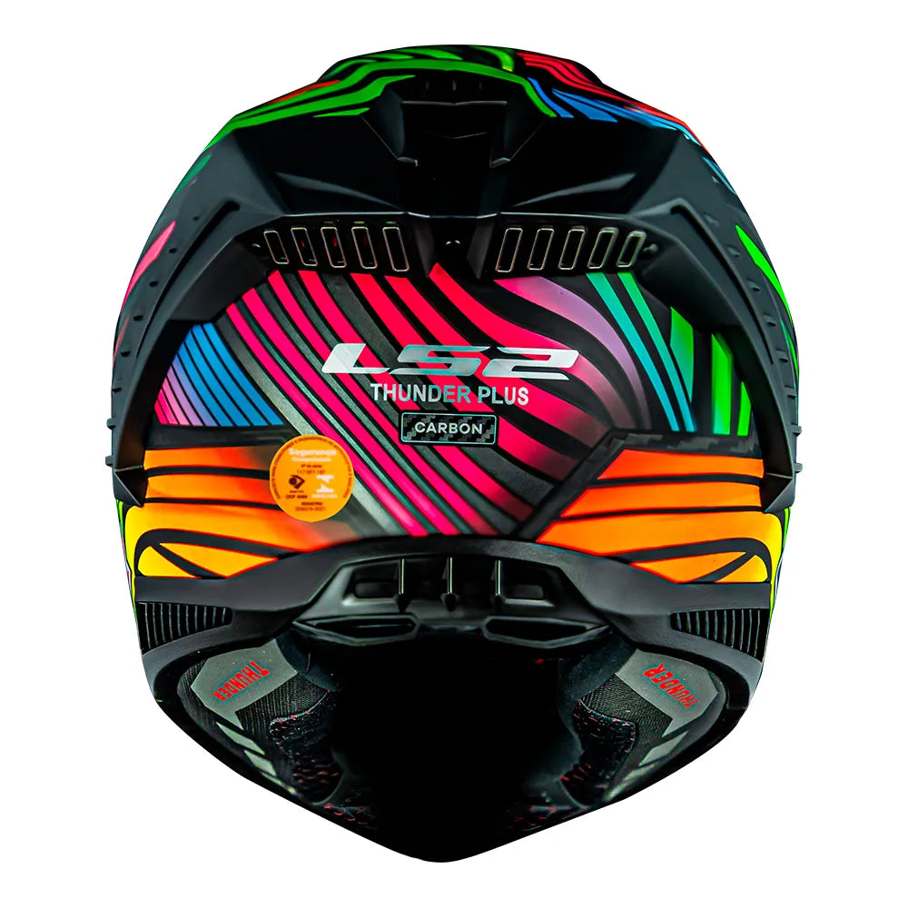 CAPACETE LЅ2 THUNDER CARBON RAINBOW