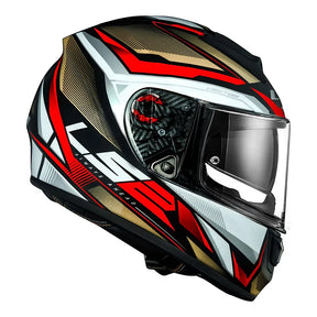 CAPACETE LЅ2 VECTOR RIDER DOURADO