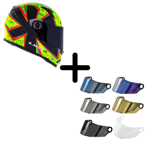 CAPACETE LЅ2 CLASSIC FF358 RAFAEL PASCHOALIN